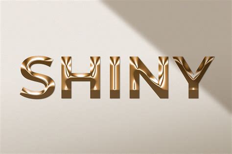 shiny words.